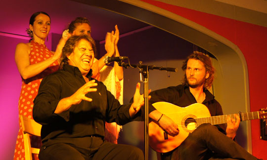 "Klein-Bolonia" in Eckernf&ouml;rde war wundersch&ouml;n, bestimmt machen wir dies das n&auml;chste Jahr wieder. Das Foto ist vom Konzert im Samain"